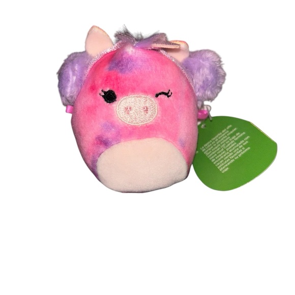 Perfectly Pink Holiday Micromallows Set Beula the Octopus Lola the Unicorn - Picture 8 of 9